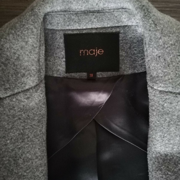 Beautiful Grey Maje Coat - Great Condition - Picture 3 of 4